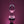 Adam & Eve Pink Gem Medium Glass Butt Plug - Clear