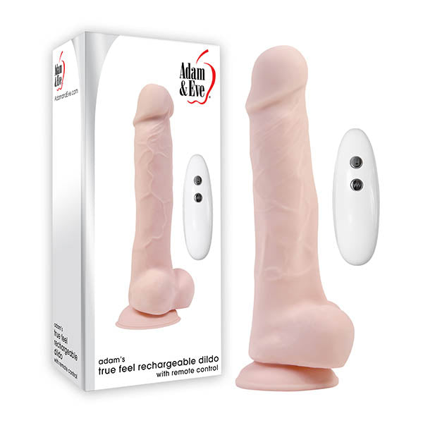 Adam & Eve Adam's True Feel 7 Inch Dildo - Flesh