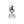 Adam & Eve Clear Gem Anal Plug - Medium