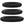Adam & Eve Silicone Penis Cock Ring Set - 3 Sizes - Black
