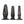 Anal Rockets Trainer Set - Black Galaxy