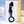 Adam & Eve Adams Glass Prostate Massager - Black