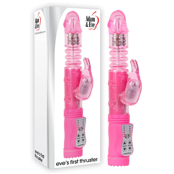 Adam & Eve Eve's First Thruster Pink Rabbit Vibrator