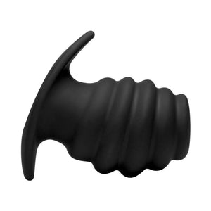 Master Series Hive Ass Tunnel - Black Large 10 cm Hollow Plug