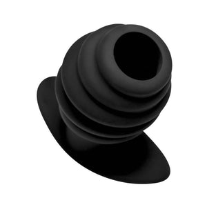 Master Series Hive Ass Tunnel - Black Large 10 cm Hollow Plug