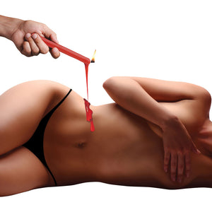 Master Series Fetish Red Drip Candles - 3 Pack