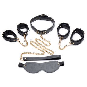 Master Series Golden Submission - 4 Piece Bondage Kit