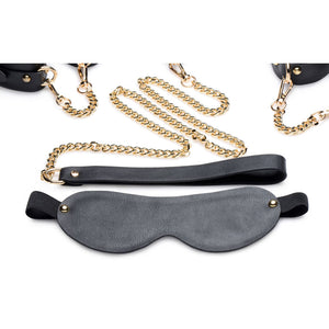 Master Series Golden Submission - 4 Piece Bondage Kit