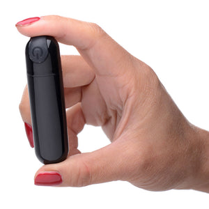 Bang! 10X Vibrating Metallic Bullet - Black