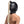 Strict Blonde Ponytail Bondage Hood - Black