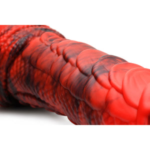 Creature Cocks Fire Dragon Red Scaly fantasy Dildo
