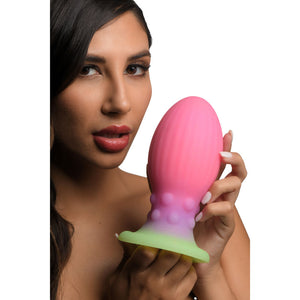 Creature Cocks XL Xeno Fantasy Egg - Pink Glow in Dark