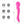 Maia Zoe - Neon Pink Dual Vibrating Massage Wand