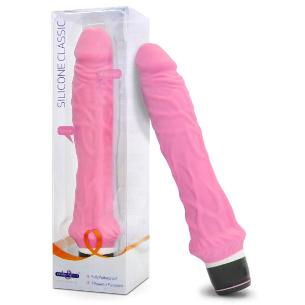 Silicone Classic - Pink Vibrator