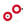 Stay Hard Donut Red Cock Rings - Set of 2