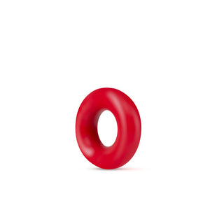 Stay Hard Donut Red Cock Rings - Set of 2