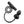 Anal Adventures Platinum Black Butt Plug & Vibrating C-Ring
