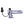 Anal Adventures Platinum Black Butt Plug & Vibrating C-Ring