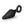 Anal Adventures Platinum Small Black Loop Butt Plug