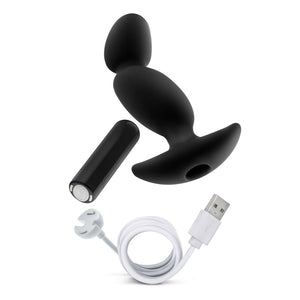 Anal Adventures Platinum Black Vibrating Prostate Massager 04