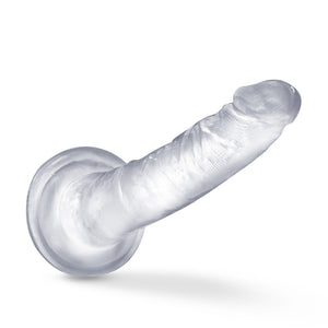 B Yours Plus Lust N Thrust 7.5 Inch Dong - Clear