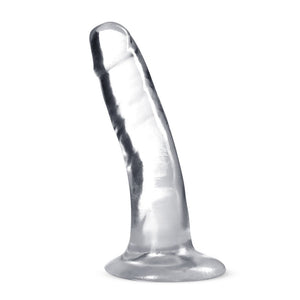 B Yours Plus Hard N Happy 5.5 Inch Dong - Clear