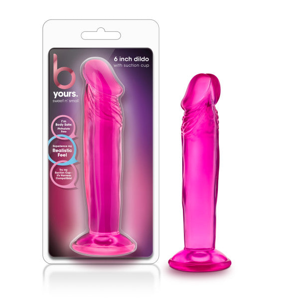 B Yours - 6 Inch Pink Dildo