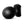 Anal Adventures Orb Black Butt Plug