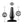 Anal Adventures Basic Medium Black Butt Plug