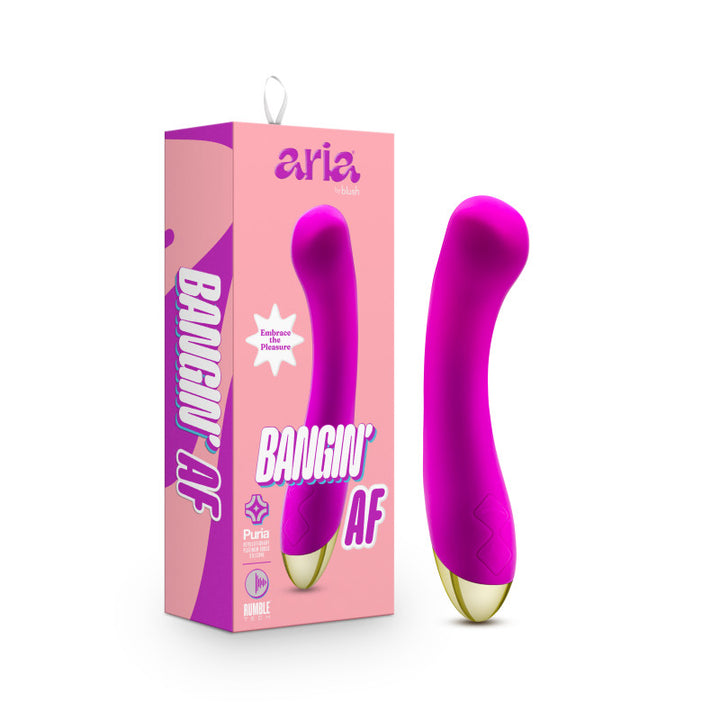 Aria Bangin' AF Vibrator - Purple