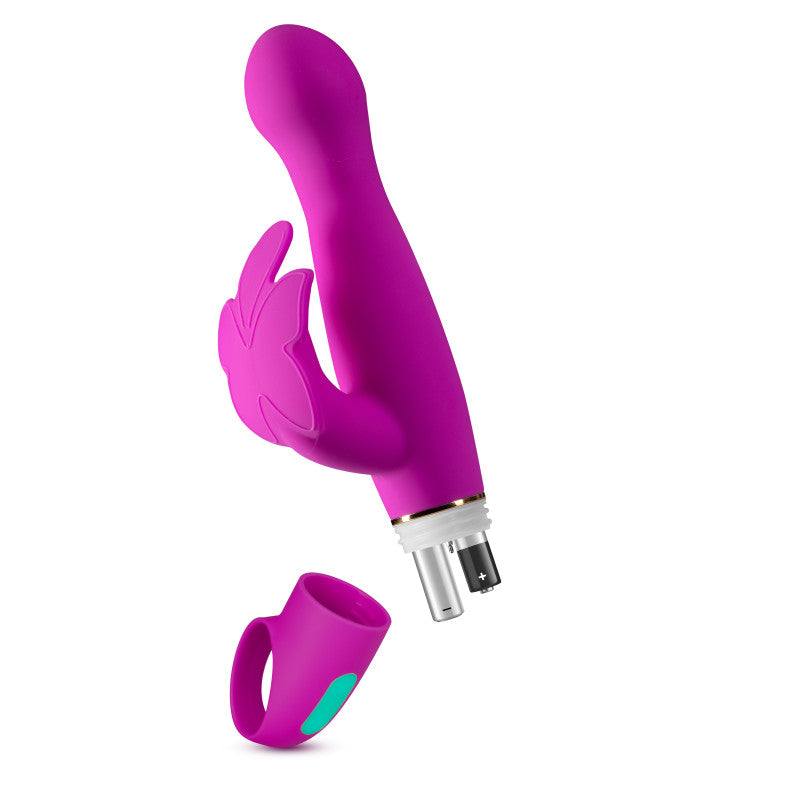 Aria Naughty AF Butterfly Vibrator - Plum