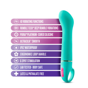 Aria Flirty AF Vibrator - Teal