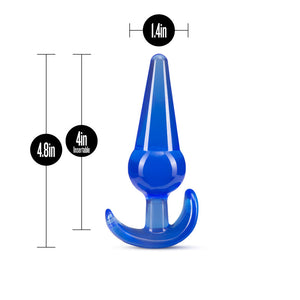 B Yours Large Blue Anal Butt Plug