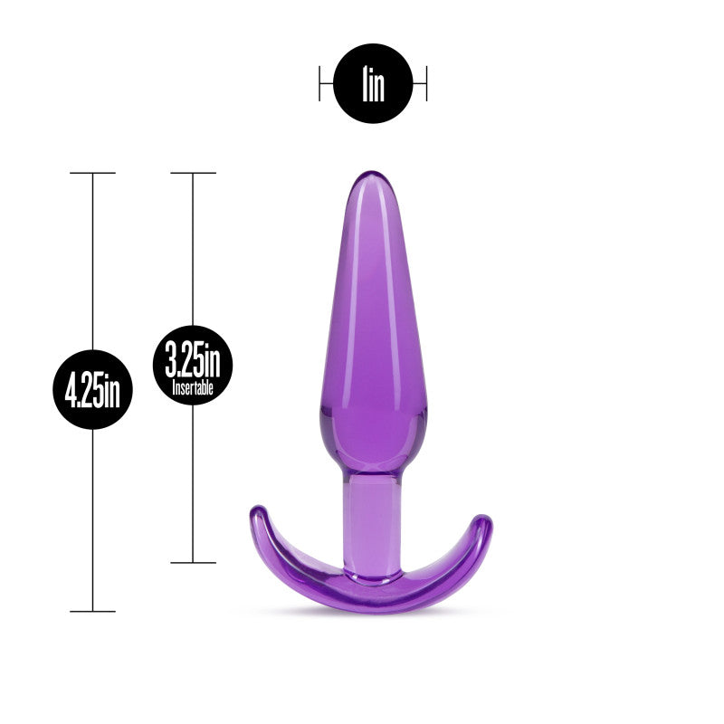 B Yours Slim Anal Purple Butt Plug