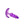 B Yours Triple Bead Purple Anal Butt Plug