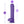 Au Naturel Bold Big John 11 Inch Dong - Purple