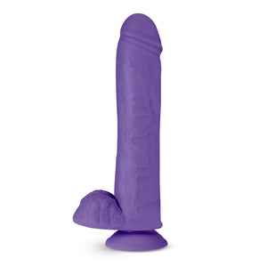 Au Naturel Bold Big John 11 Inch Dong - Purple