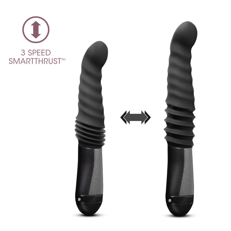 Temptasia Lazarus Thrusting Dildo - Black