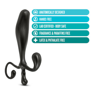 Anal Adventures Black Prostate Stimulator
