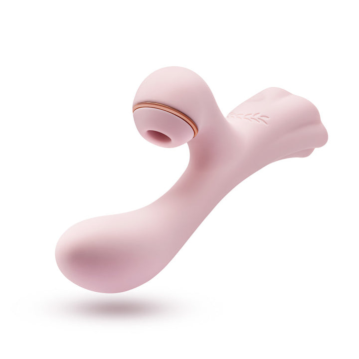 Lush Isabelle - Vibrator with Air Pulse - Pink