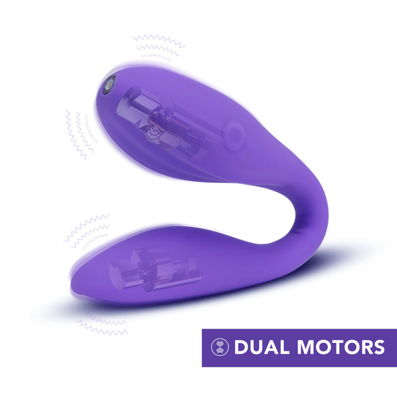 Wellness Duo Couples Vibrator - Purple