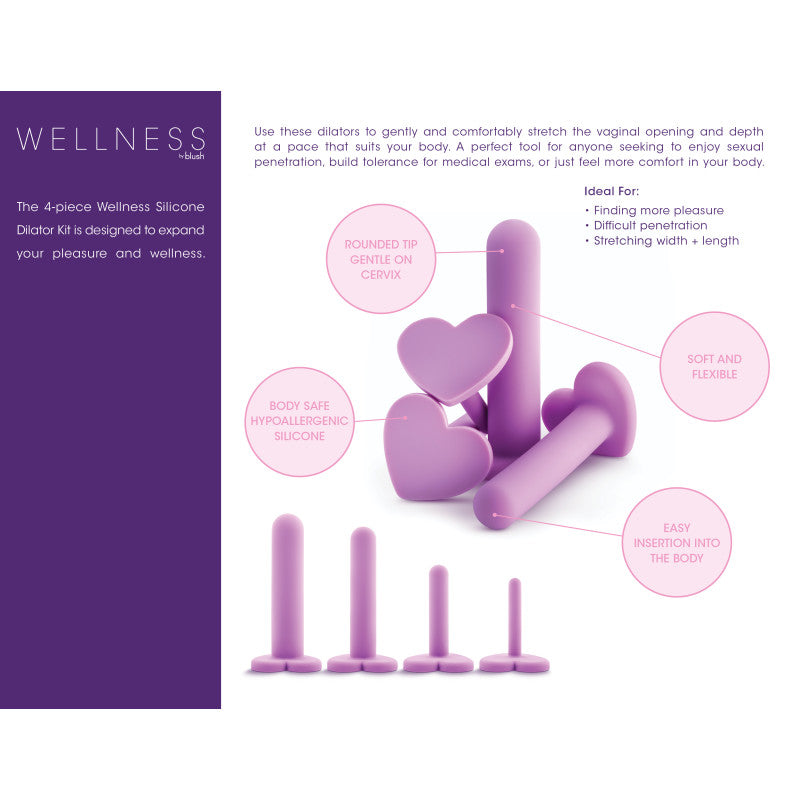 Wellness Purple Vaginal Dilator Kit