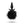 Anal Adventures Platinum Black Rabbit Tail Plug