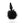 Anal Adventures Platinum Black Rabbit Tail Plug