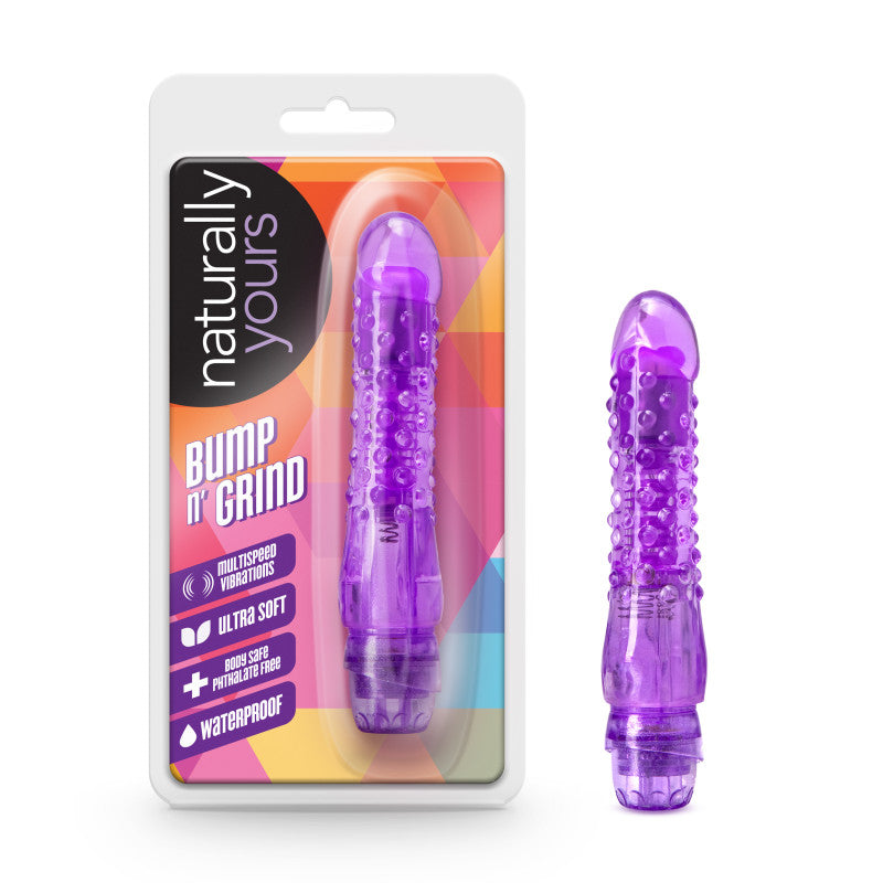 Naturally Yours Bump n Grind Purple Vibrator