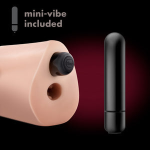M Elite Soft and Wet - Veronika Vibrating Stroker - Flesh
