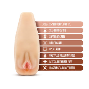 M Elite Soft and Wet - Vibrating Stroker - Natasha