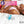 Play With Me Bull Vibrating C-Ring - Clear/Blue