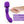 Wellness Dual Sense Massage Wand - Purple