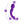 Wellness Dual Sense Massage Wand - Purple